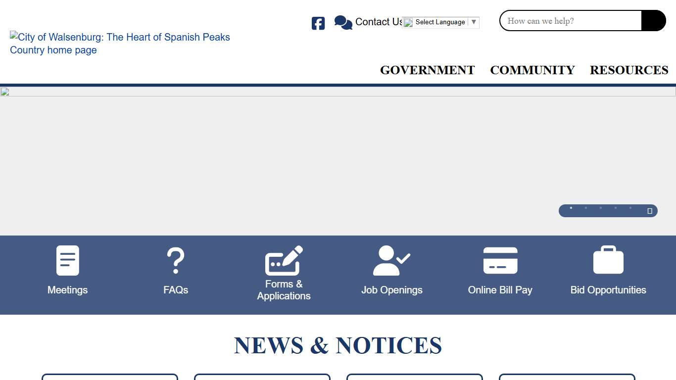 Home Page Walsenburg CO